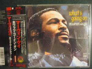 ◆ CD ◇ Marvin Gaye ： What's Going On (( Soul ))(( 日本語訳詞付き / Mercy Mercy Me (The Ecology) / Inner City Blues