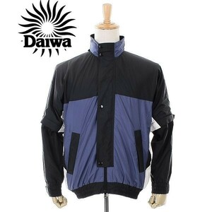 A4489/極美品 秋冬 DAIWA ダイワ ジップアップ フード フィッシング メッシュ ウィンドブレーカー ブルゾン ジャケット S M程 黒/メンズ