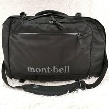 美品 希少3way◎mont-bell トライパック45 リュック バックパック ビジネスバッグ ショルダーバッグ ブラック アウトドア 大容量 モンベル_画像3