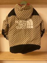 GUCCI THE NORTH FACE Down Jacket XS グッチ ノースフェイス ダウンジャケット マウンテンパーカー マウンテンダウン 670769_画像2