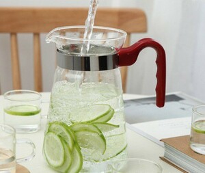 ポカロティー 耐ガラス ガラス急須 ティーポット 耐熱ガラス 透明 煎茶道具 茶器 煎茶器 茶壷 茶道 直火対応 ガラスやかん 紅茶 blch40