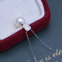 アクセサリー 真珠ネックレス 真珠アクセサリ 最上級パールネックレス 高人気 淡水珍珠 鎖骨鎖 本物 結婚式 祝日 プレゼント zz157_画像5