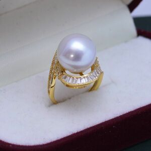 リング 真珠指輪 真珠アクセサリ 天然真珠 淡水真珠 本真珠 誕生日プレゼント 新型 女性 フリーサイズ 上質真珠 パーティー 新品 zz105