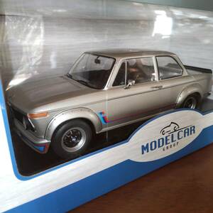 egcjf [MCG18149] 1/18 Modelcar BMW 2002 Turbo (E20) 1973 シルバー