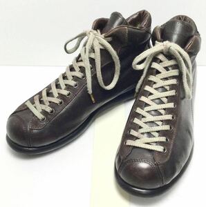  used [CAMPER]*7889-19/PELOTAS~ middle cut leather sneakers SIZE:41 * box none 