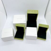 10302 ヴァンクリーフ&アーペル Van Cleef & Arpels 箱 空箱 ケース ボックス 3点セット 純正 リング 指輪 ブレスレット_画像1