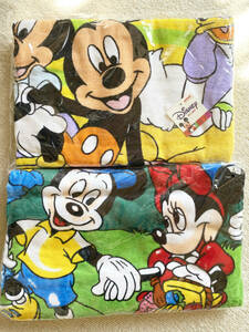 【ディズニーバスタオル２点】 75×150cm ミッキーマウス ミニーマウス ディズニー ジャンボタオル 未使用品 #AQ000014
