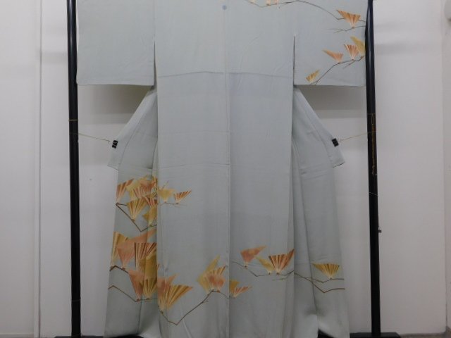 [Selección especial de Rakufu] P26201 Impresionante Yuzen Kimono bk pintado a mano, kimono de mujer, kimono, vestido de visita, A medida