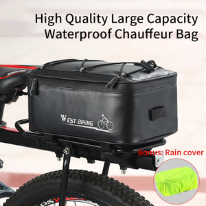 #0618#電動自転車とマウンテンバイクのリアシート用の防水カバー,自転車の収納バッグ