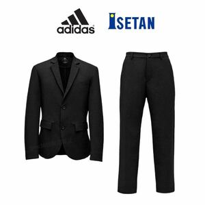 新品 アディダス ISETAN ICON セットアップ【M】定価5万円 スーツ 伊勢丹 上下 ビジネス カジュアル 黒 adidas 軽量 パンツ ジャケット