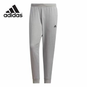 新品未使用 アディダス 吸水速乾 スウェット パンツ【2XO】定価6589円 adidas 3XL スポーツ 運動 グレー ズボン ジャージ 長ズボン 0805