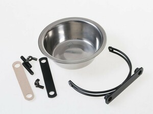 ペット 犬 猫 ペットフード用品 掛けるタイプ ステンレス製 給餌器 給水器 餌やり 水やり 食器#11CM