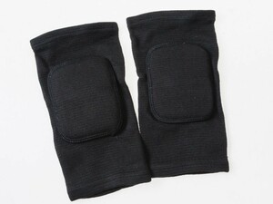  sport motion safety protection auxiliary goods supporter knee pad knees present . knees pad M size solid cut # black 