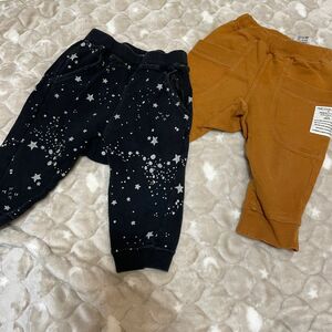 2枚セット breeze スウェットパンツ　サルエルパンツ 80