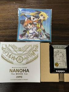 zippo 魔法少女リリカルなのは 高町 なのは テスタロッサ NANOHA The MOVIE 1st 2011年製 アニメ 両面デザイン Magical Girl Lyrical