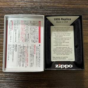 zippo 007 SKY FALL 1935REPLICA 1935レプリカ 2012年製 silver シルバー 前面加工品 外ヒンジ デットストック ケース 保証書の画像9