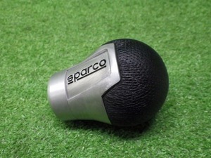 SPARCO　スパルコ　社外　シフトノブ　レザーX　アルミ　231005051