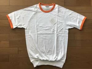 当時物　未使用　デッドストック　Hit Union　ヒットユニオン　半袖Tシャツ　丸首　体操服　品番：585-TC　サイズ：O　　TM9912