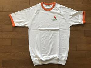 当時物　未使用　デッドストック　Hit Union　ヒットユニオン　半袖Tシャツ　丸首　体操服　品番：585-TC　サイズ：O　　TM9946