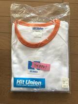 当時物　未使用　デッドストック　Hit Union　ヒットユニオン　半袖Tシャツ　丸首　体操服　品番：585-TC　サイズ：O　　TM9947_画像8