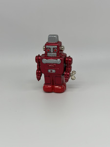 【動作確認済み】TINTOY ROBOT WIND-UP ブリキ　ゼンマイロボット