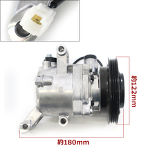 ダイハツ ムーヴコンテ L585S エアコンコンプレッサー ACコンプレッサー - KF-V 88320-B2020 88310-B2280 互換品 6ヵ月保証_画像4