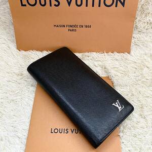 ルイヴィトン LOUIS VUITTON タイガ ポルトフォイユ ブラザ 財布 長財布 