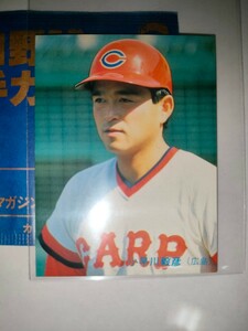 小早川毅彦　87 カルビープロ野球チップス　No.53　広島東洋カープ