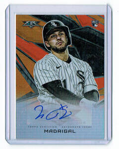 99枚限定直筆サイン！【Nick Madrigal ／ ニック・マドリガル】2021 Topps FIRE ★ White Sox ホワイトソックス Cubs カブス ★ RC