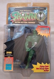 SPAWN ULTRA-ACTION FIGURES Special Edition PLUS COMIC BOOK Todd McFarlane's TOYS ITEM # 90139 スポーン ジャンク品