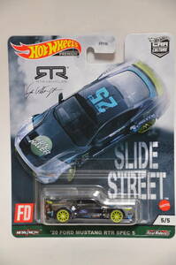 Hot Wheels SLIDE STREET '20 FORD MUSTANG RTR SPEC 5 #5/5★HW ホットウィール スライド ストリート フォード マスタング