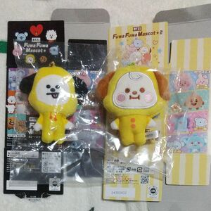 BT21　ふわふわマスコット１、２　CHIMMYチミー