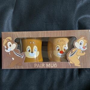 ディズニーDisney★チップ＆デールChip & Dale★マグカップセット★陶磁器