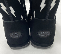 【新品・未使用・箱つき・展示品】エミュー EMU Lightning Bolt Brumby キッズブーツ 16cm ブラック em2k12102black11_画像4