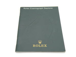 ROLEX Cosmograph Daytona 取扱説明書 冊子 Sp-4-3.2000 表示 Sp語表記