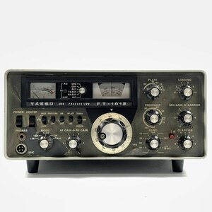 YAESU 八重洲無線 FT-101E SSB トランシーバー 160m-10m◇ジャンク品