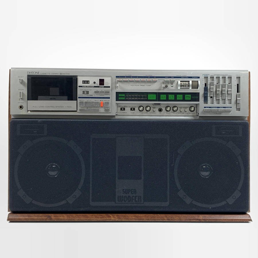 DIATONE ☆ラジオカセットレコーダー ☆昭和レア☆ジャンク品-