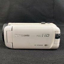 Panasonic HC-W585M パナソニック デジタルハイビジョンビデオカメラ 本体レンズ 1:1.8/2.06-103mm バッテリー付き●現状品_画像2