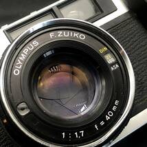 ☆現状品☆OLYMPUS オリンパス 35DC F.ZUIKO F1.7 f=40mm コンパクトフィルムカメラ_画像4