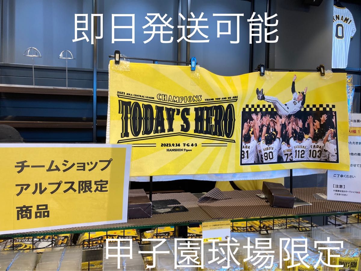 阪神タイガース/祝 優勝記念 【阪神梅田本店限定品】胴上げ似顔絵
