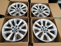 5シリーズに！BMW 7シリーズ(F01)純正 Vスポーク425 8J-18インチ ET30 PCD120 F10.F11_画像1