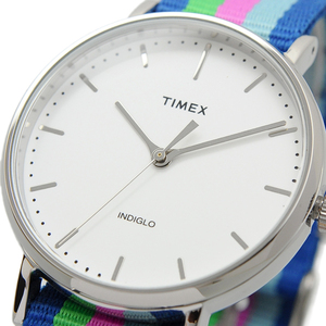  перевод иметь специальная цена![TIMEX Timex ]TW2P91700 новый товар не использовался we kenda- мужской женский Kids полоса нейлон ремень наручные часы 