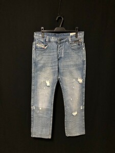 ◆DIESEL ディーゼル PADDOM SPECIAL ダメージ加工　デニムパンツ ジーンズ W32