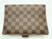 美品　Louis Vuitton　ルイヴィトン　ダミエ　アジェンダMM　システム手帳　B6　バイブル　R20240_画像3