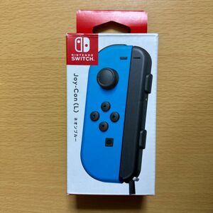 ★Nintendo Switch Joy-Con (L)ネオンブルー　動作確認ＯＫ　純正ストラップ　箱付