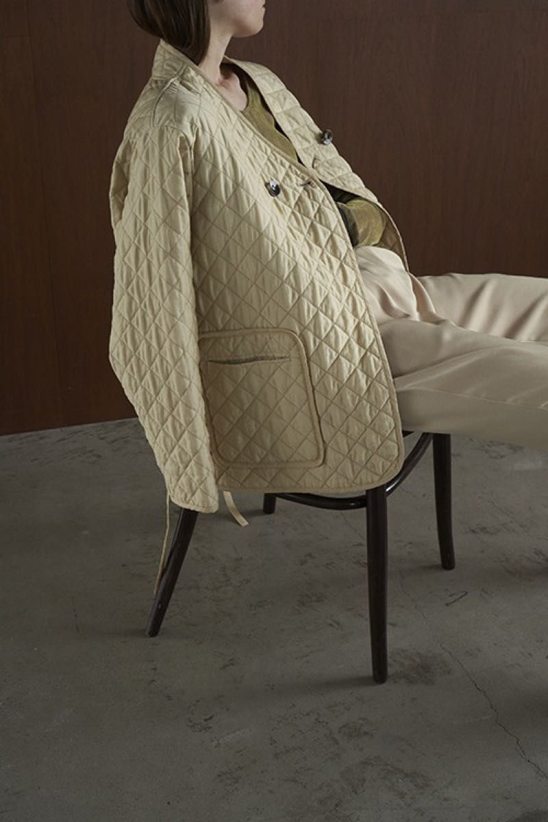 CLANE OVER QUILTING HUNTING JACKET ネイビー|PayPayフリマ