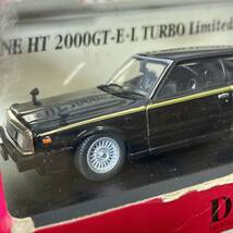 1/43 DISM SKYLINE HT 2000 GT-E TURBO LIMITED 81 KHGC211 '80 1980 スカイライン　後期　ブラック　ディズム　ターボ　リミテッド_画像3