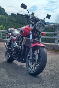 CB400SF VTEC revo2019年式NC42後期 25周年記念CBXカラー極上MORIWAKIマフラー