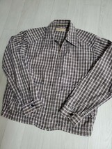 アットラスト チェック スポーツジャケット 42 ブッチャープロダクツ TIMEWORN CLOTHING ATLAST&CO ライダースジャケット BUTCHER PRODUCTS_画像2