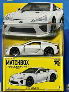 マッチボックス コレクターズ 2012 レクサス LEXUS LFA ホワイト